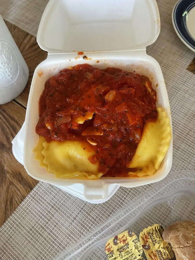 Cheese or Meat Ravioli