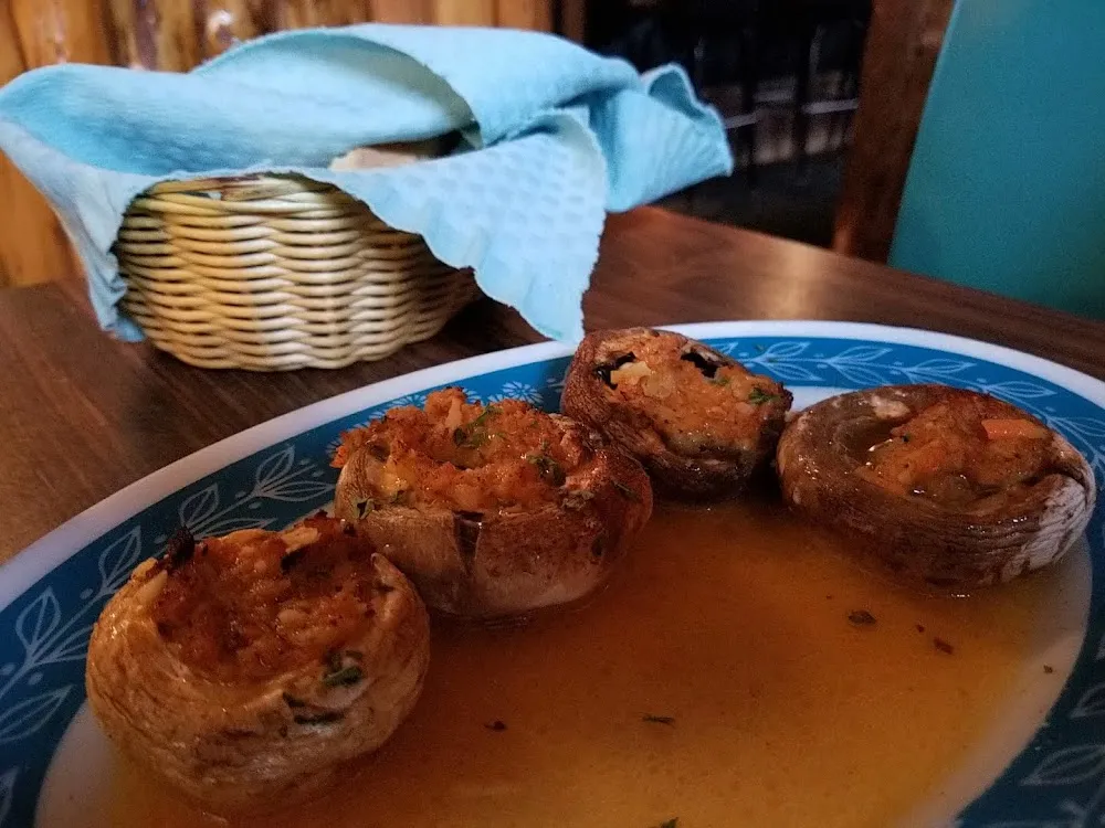 Stuffed Mushroom Caps Appetizer